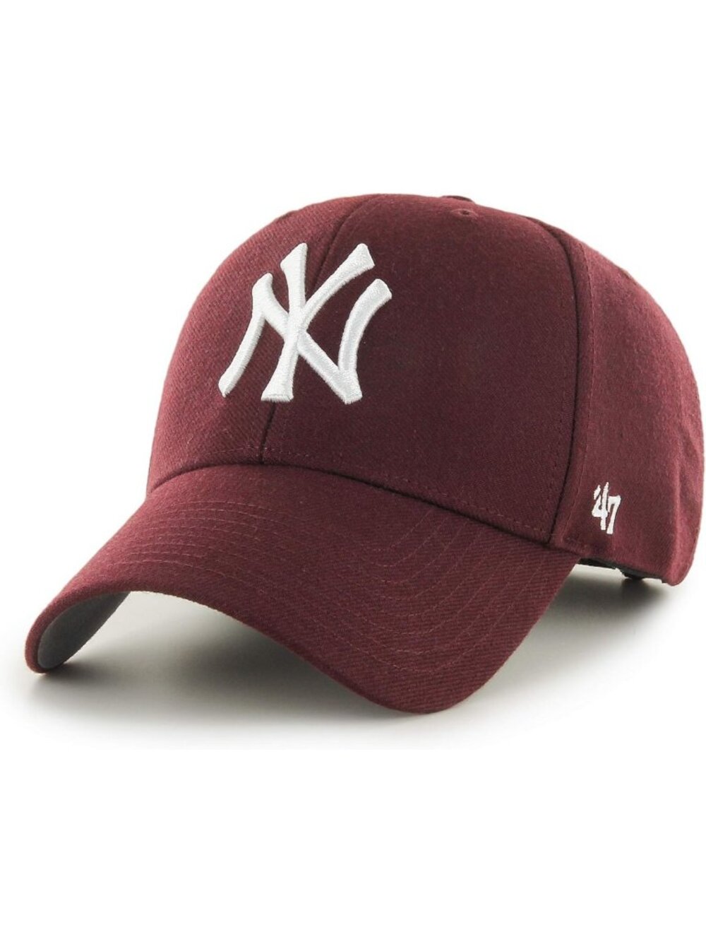 Stylish Dark Maroon MVP Cap - Perfect for Sports Fans & Everyday Wear